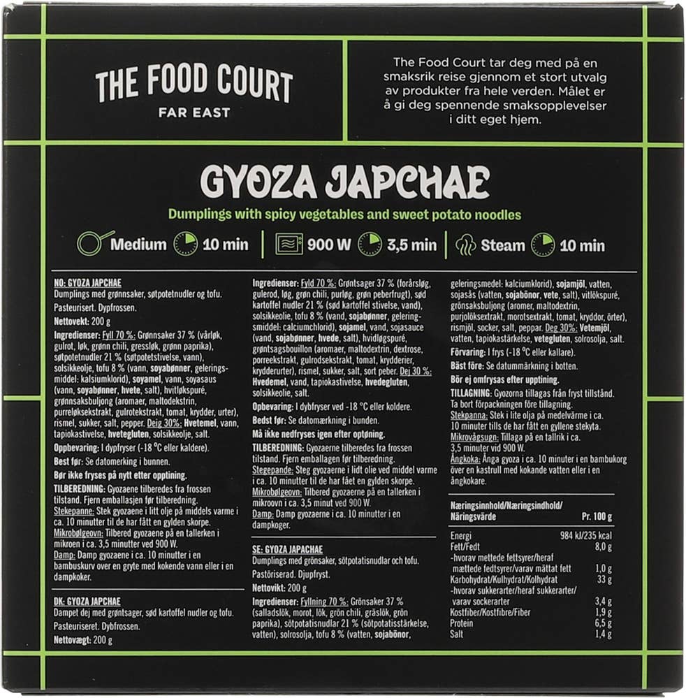 Food Court Gyoza Japchae