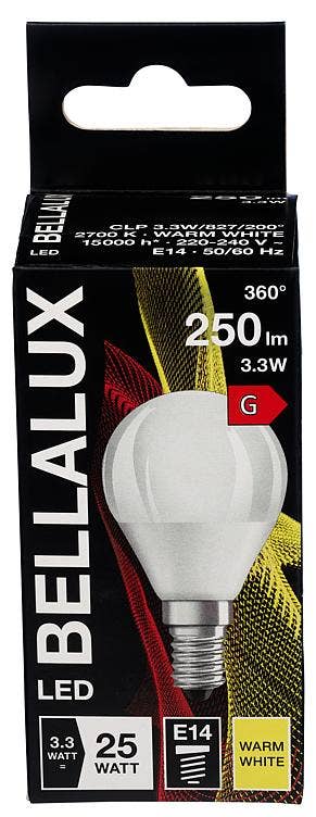 Bellalux Led Cl P 25 Matt E14