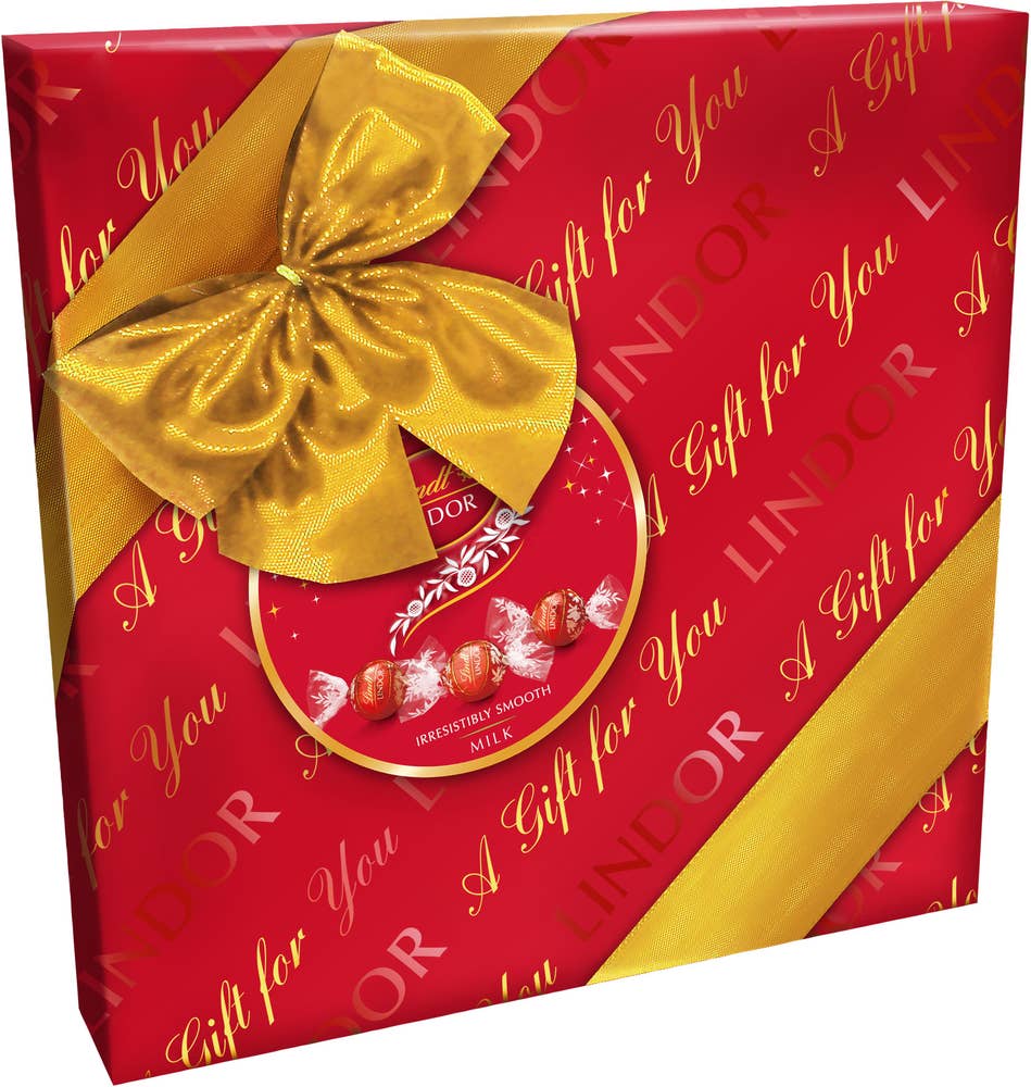 Lindt Lindor Melkesjokolade Eske