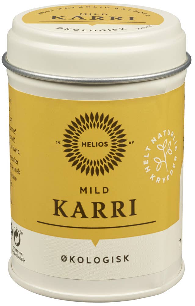 Helios Karri mild Økologisk
