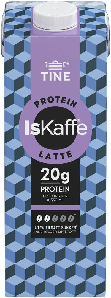 TINE Protein IsKaffe latte Uten