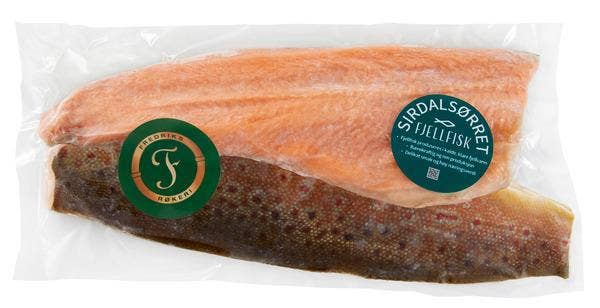 Fredriks Røkeri Sirdal Fjellørret filet 2 stk, Partivare