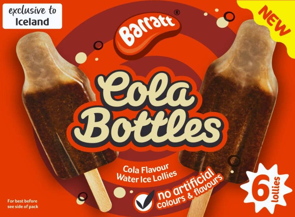 Cola Bottles 6 stk