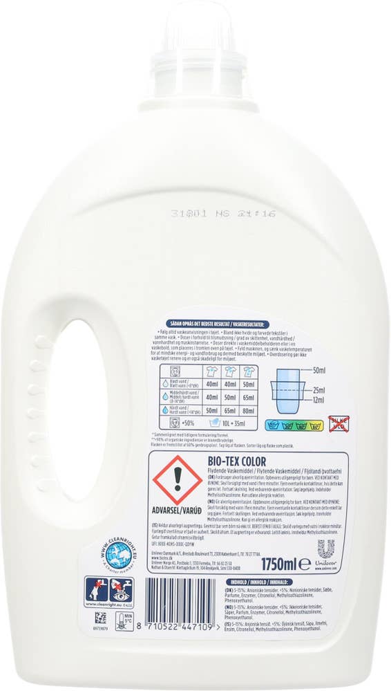 Biotex Vaskemiddel Color Flytende