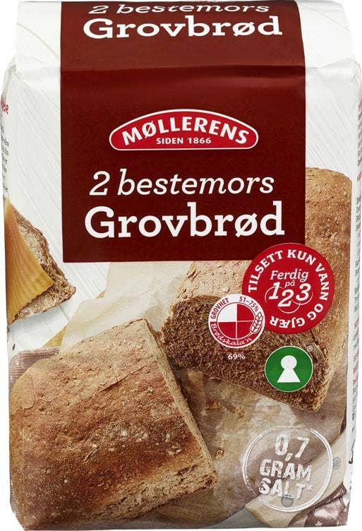 Møllerens Grovbrød Mix
