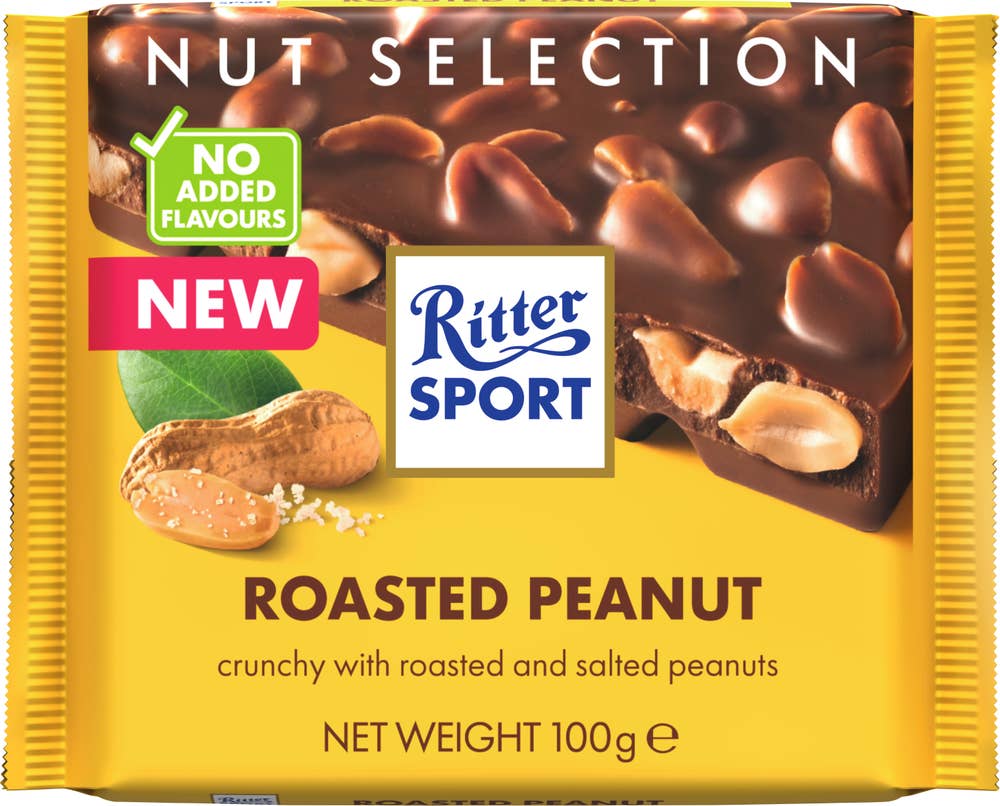 Ritter Sport Nut Selection Roasted Peanut