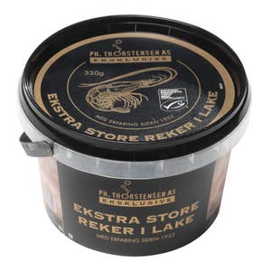 Reker i lake Ekstra Store