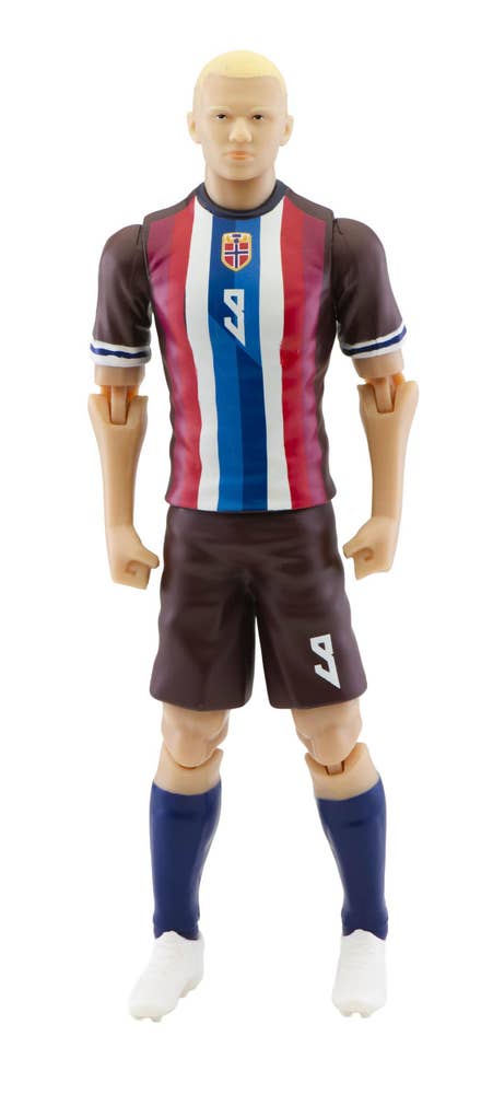 Magic Store Fotballfigur Haaland i landlags-drakt Høyde 20 cm