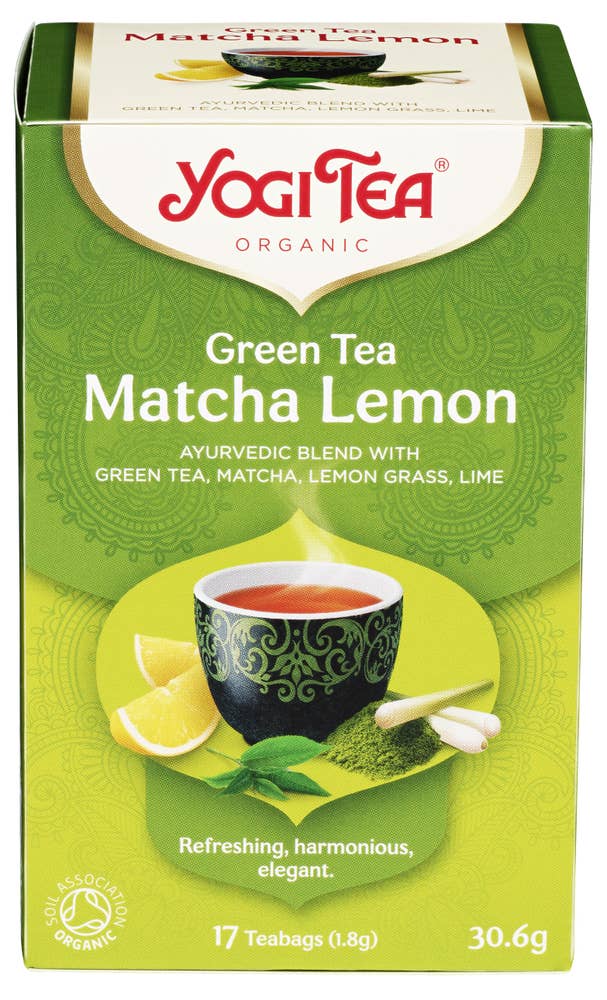 Yogi Tea Matcha Lemon Økologisk