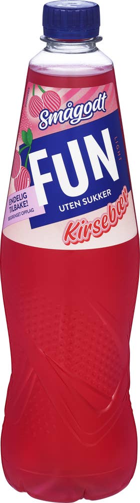 Fun Light Smågodt Kirsebær