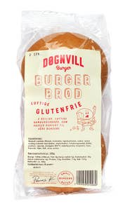 Døgnvill Glutenfritt hamburgerbrød 2 stk