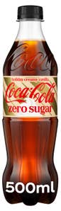 Coca-Cola Zero sugar Holiday creamy vanilla