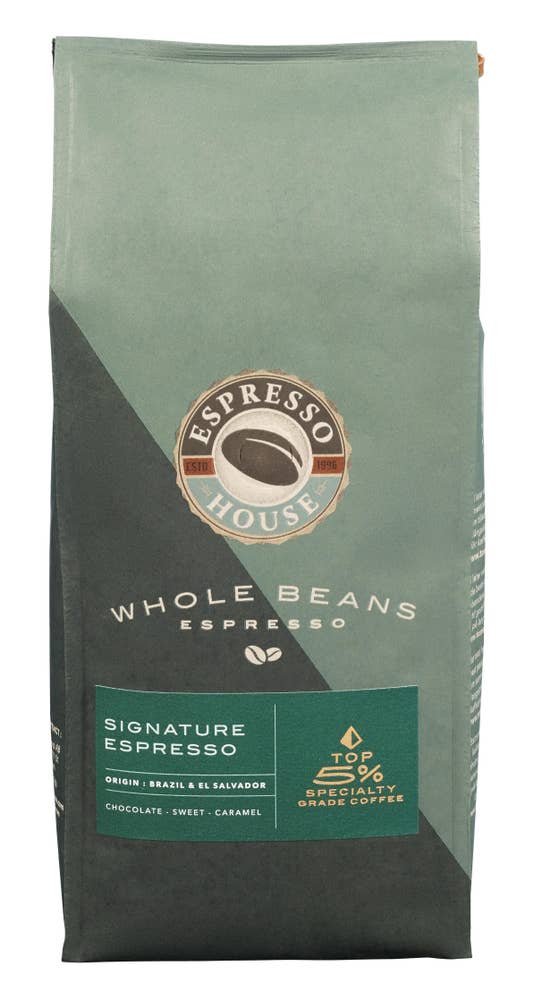 Espresso House Signature espresso Hele bønner, sjokolade- & karamellpreg