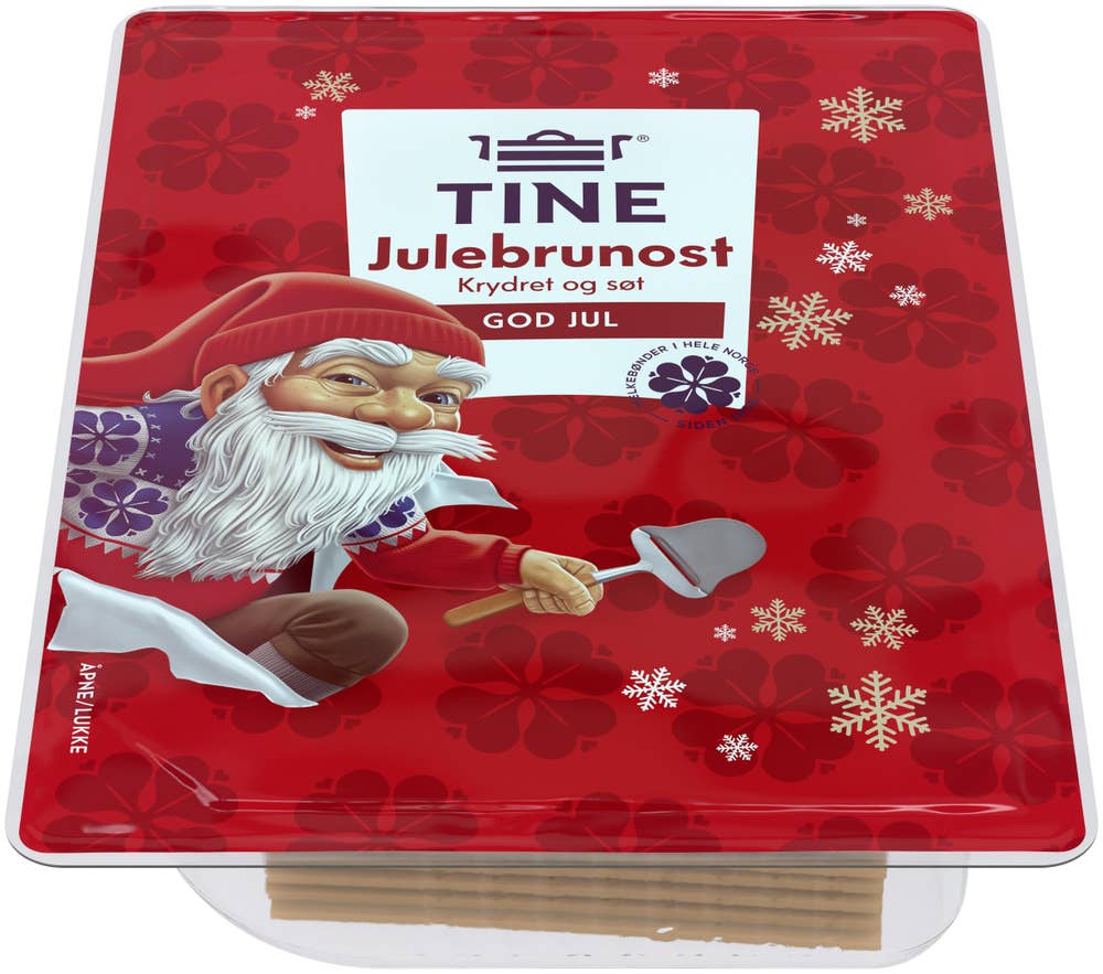 TINE Skivet Julebrunost