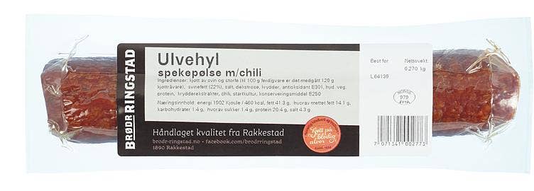 Brødr Ringstad Ulvehyl Spekepølse