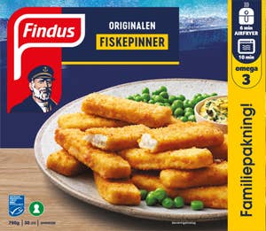 FINDUS Fiskepinner MSC