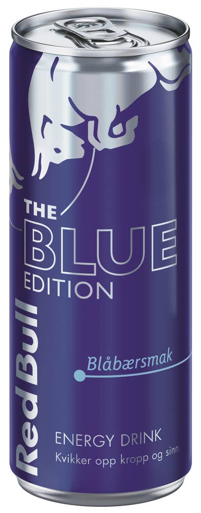 Red Bull Energidrikk Blue Edition Blåbær