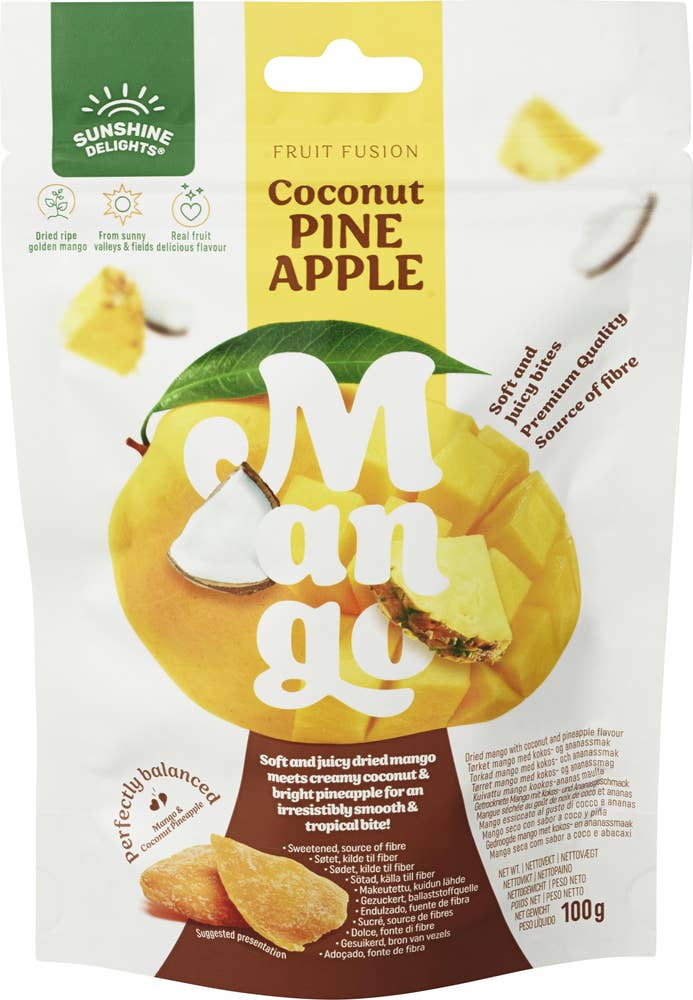 Sunshine Delights Coconut Pineapple Mango