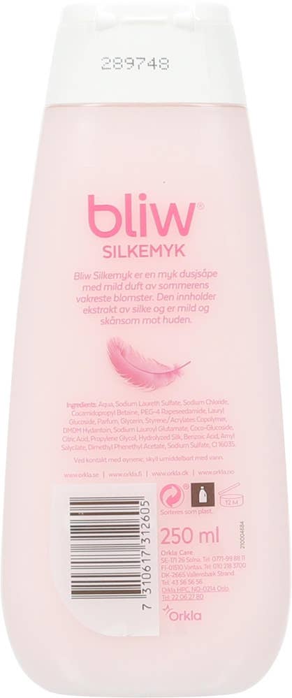 Bliw Silkemyk dusjsåpe