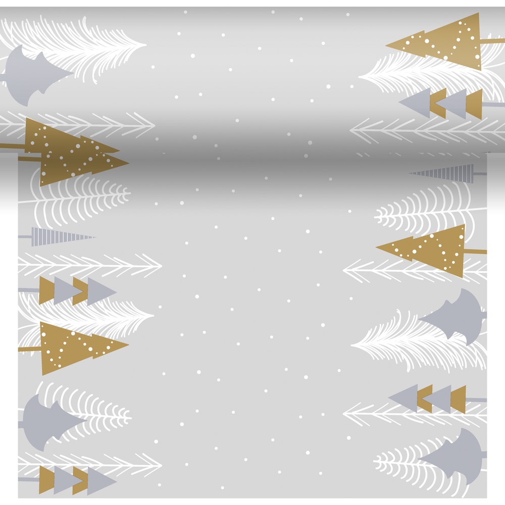 Duni Duk Winter Trees Papir, 0,4x4,8m