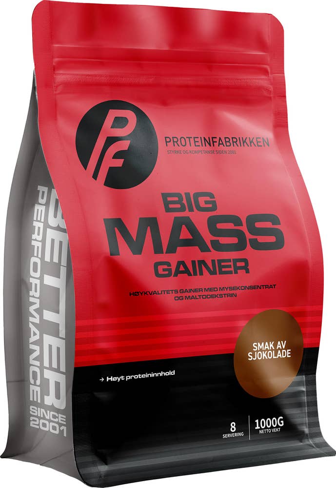 Proteinfabrikken Big Mass™ Gainer Chocolate