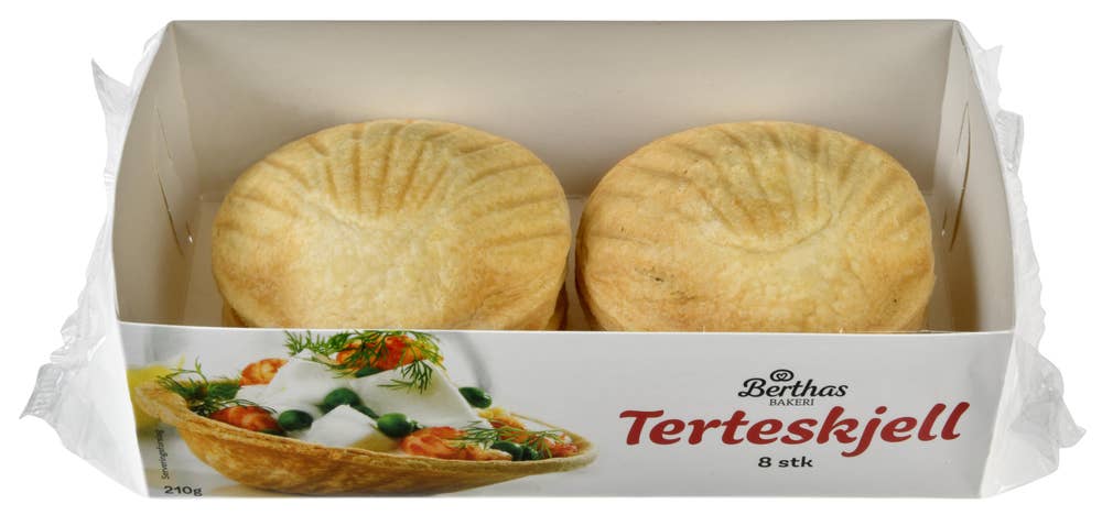 BERTHAS Terteskjell