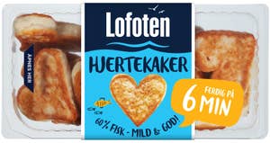 Lofoten Hjertefiskekaker 60%