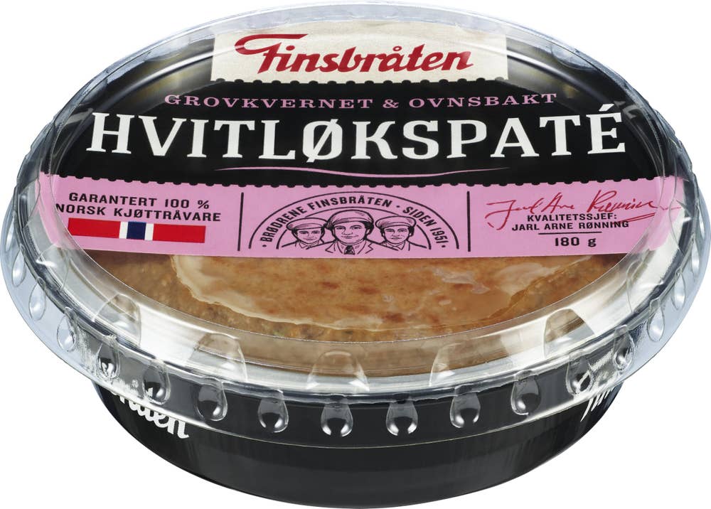 Finsbråten Paté Hvitløk Ovnsbakt