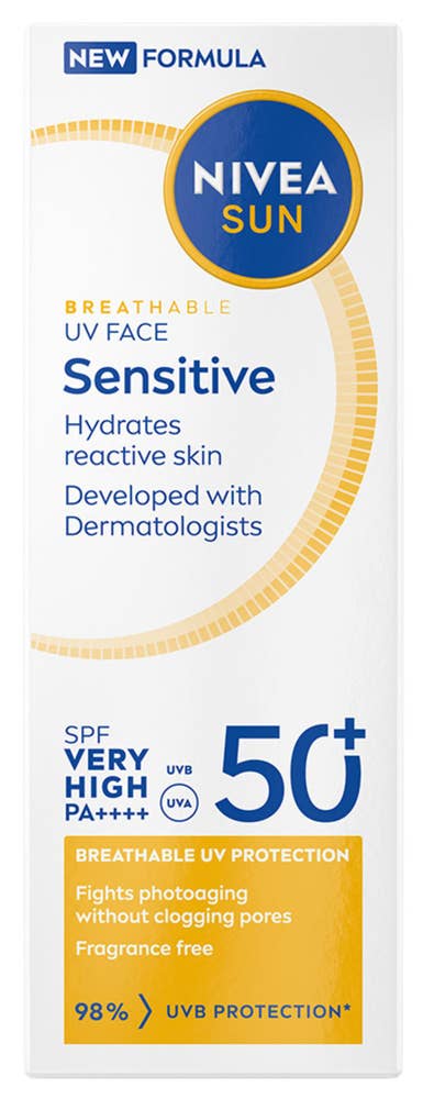 Nivea Sun UV Face Sensitive Cream SPF 50+