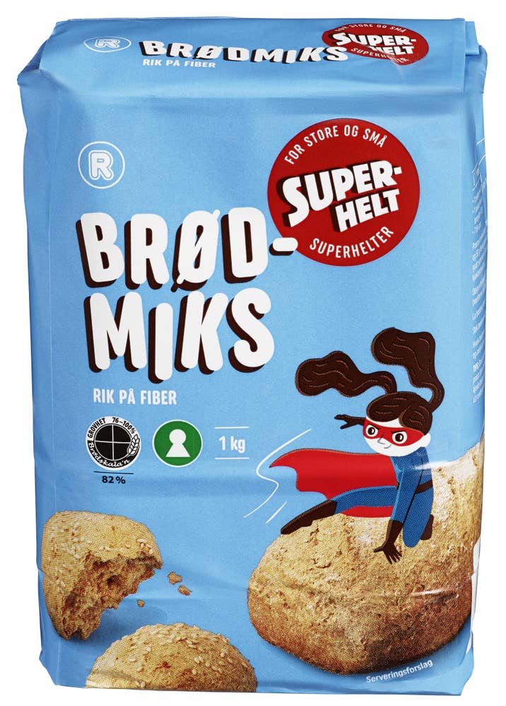 R Brødmiks superhelt