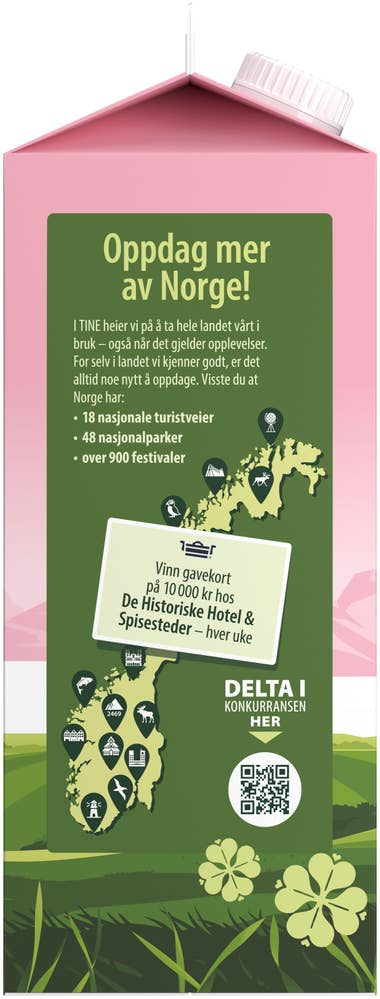 TINE Skummet melk 0,1%