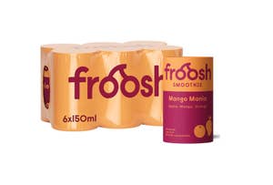 Froosh Smoothie Mango mania 6 x 150ml, Apple, mango & orange