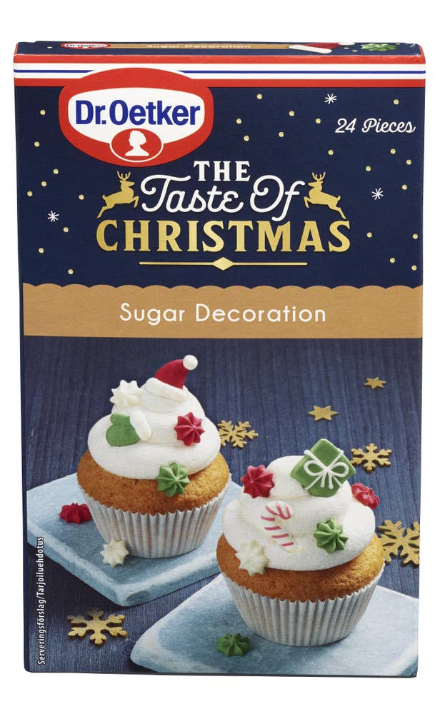 DR. OETKER Julefigurer Kakepynt