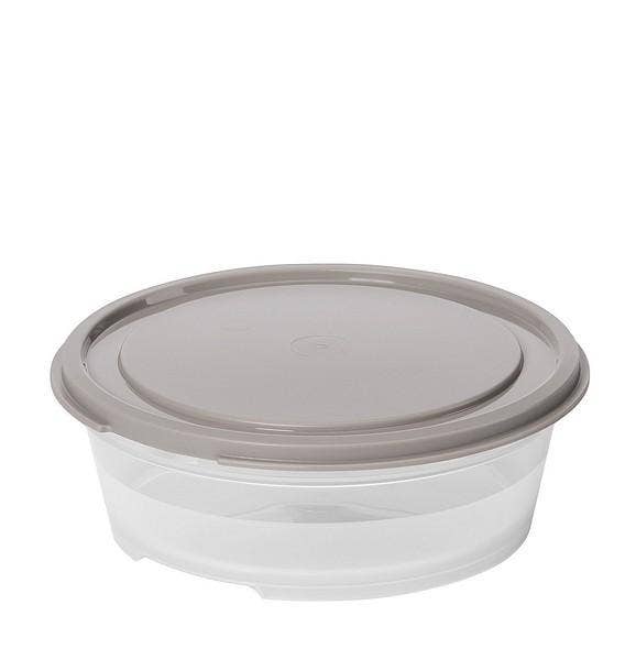 Smartstore Matoppbevaringsboks Rund, 0,3 l, grå