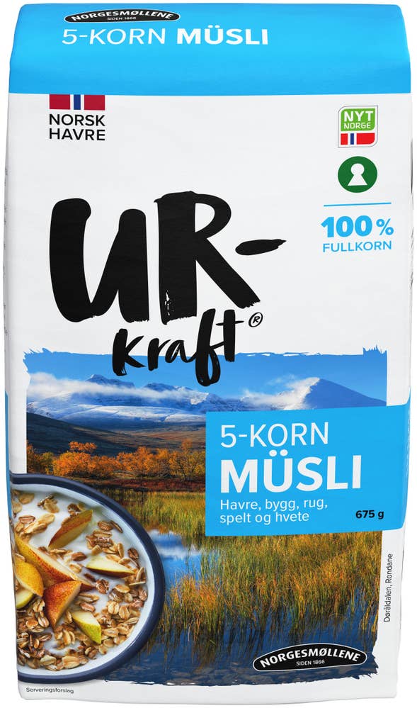 Urkraft 5-Korn müsli
