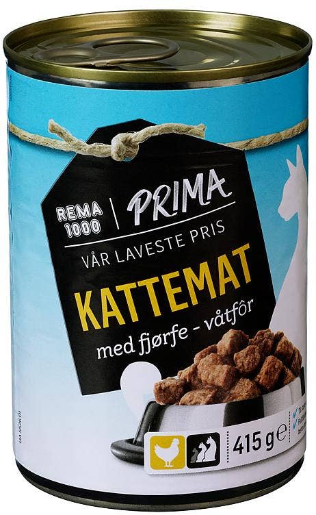 Bestevenn Kattemat Fjærkre