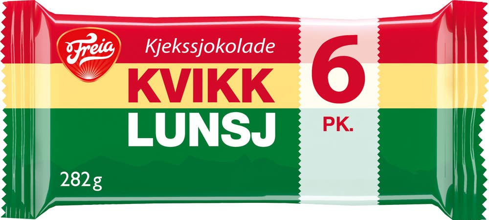 FREIA Kvikk Lunsj 6-pk