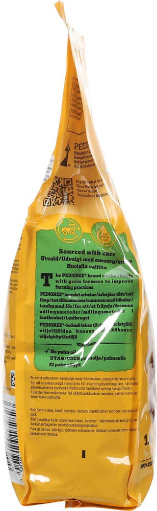 Pedigree Tørrfôr til voksne hunder < 10 kg Med kylling og grønnsaker