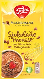 FREIA Sjokolademousse Med biter av Freia melkesjokolade