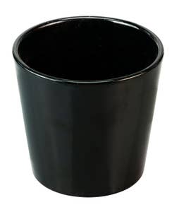 FreshFlowers Potte Sort Amanda Ø 13cm