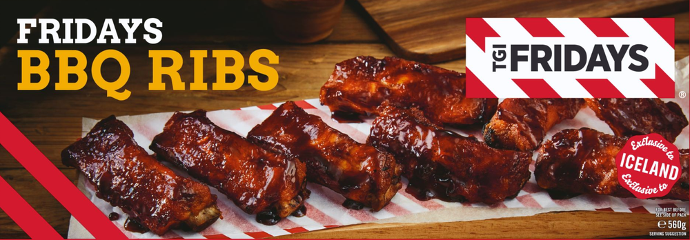 TGI Fridays BBQ Ribs