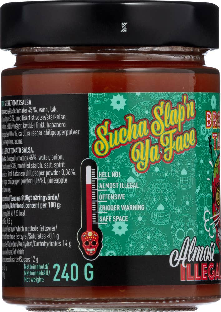 Broken Taco Almost Illegal Salsa