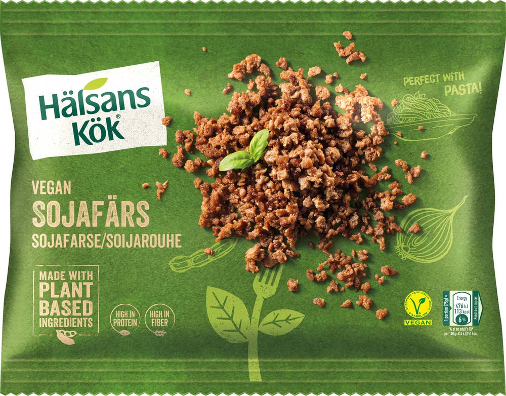 Hälsans Kök Vegan Sojafarse