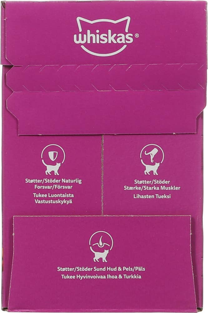 Whiskas Kjøttmeny i saus 1+ 12x100g