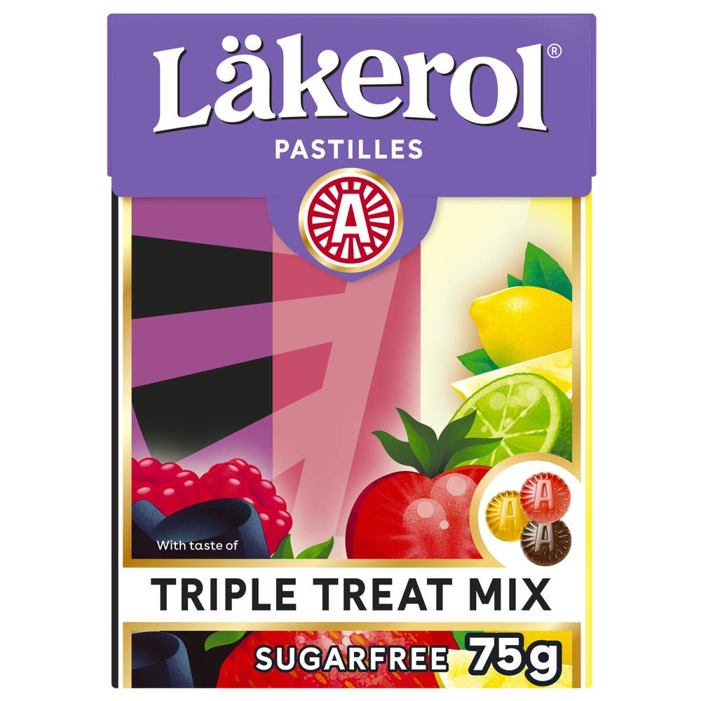 Läkerol Classic Triple Treat 75 g