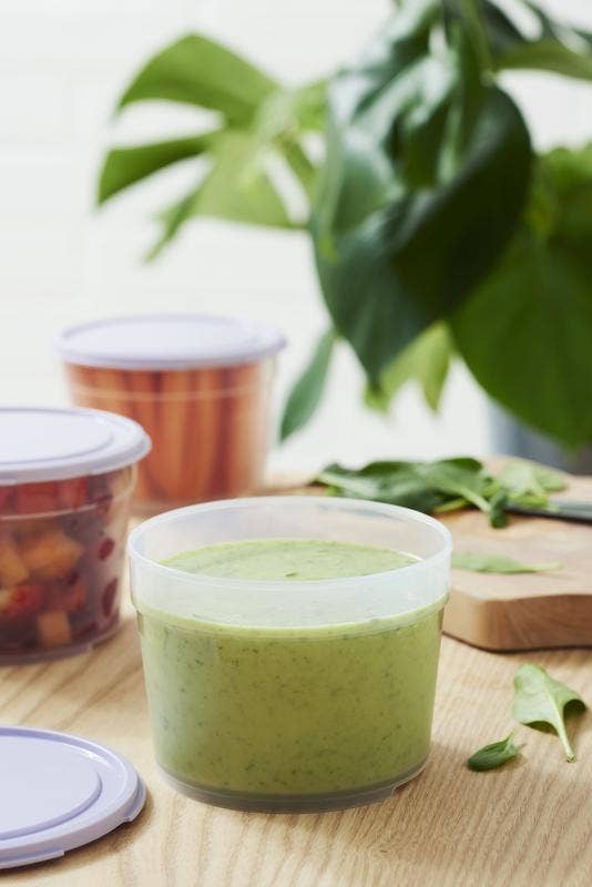 Smartstore Rund matoppbevaring Fresh 0,6 l, lilla