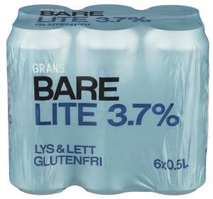 Grans Glutenfri BARE Lite 3,7%