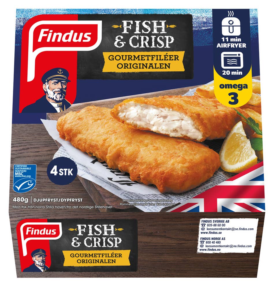 FINDUS Fish & Crisp Gourmet