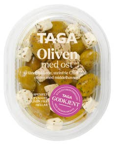 Taga Oliven med ost
