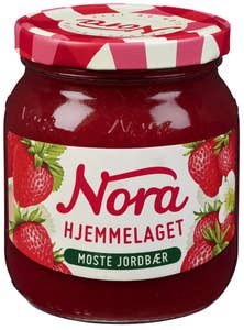 NORA Moste jordbær Hjemmelaget